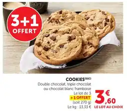 Maximarché Cookies offre