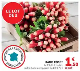 Maximarché Radis rose offre