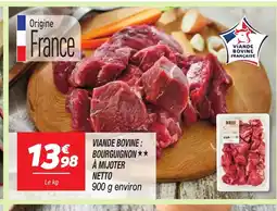 Netto NETTO Viande bovine : bourguignon a mijoter offre