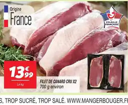 Netto Filet de canard cru x2 offre