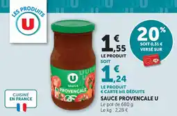 Maximarché Sauce provencale u offre