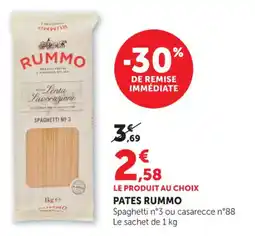 Maximarché Pates rummo offre