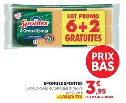 Maximarché Eponges spontex offre