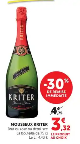 Maximarché Mousseux kriter offre
