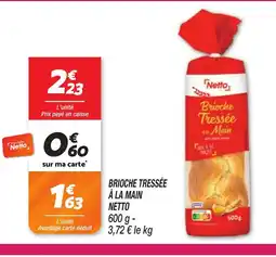 Netto NETTO Brioche tressée à la main offre