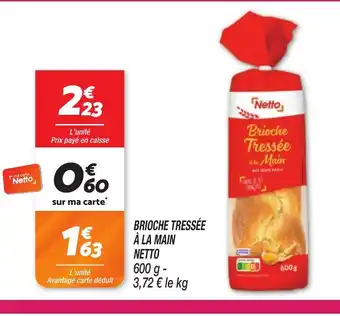Netto NETTO Brioche tressée à la main offre