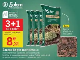 Espace emeraude Écorce de pin maritime offre