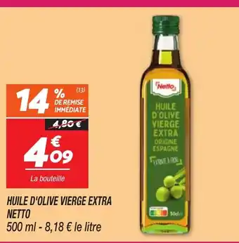 Netto NETTO Huile d'olive vierge extra offre