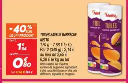Netto NETTO Tuiles saveur barbecue offre
