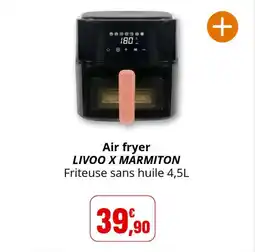 Coccinelle Supermarché Air fryer livoo x marmiton offre
