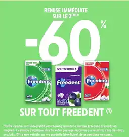 Intermarché Hyper FREEDENT Sur tout offre