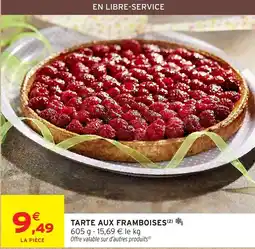 Intermarché Hyper Tarte aux framboises offre