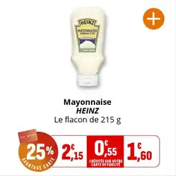 Coccinelle Supermarché Mayonnaise heinz offre