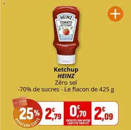 Coccinelle Supermarché Ketchup heinz offre