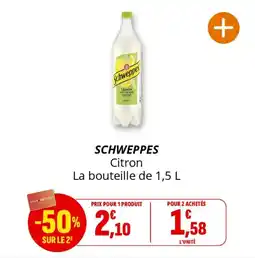 Coccinelle Supermarché Schweppes offre