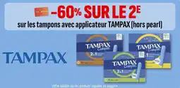 Coccinelle Supermarché Tampax offre