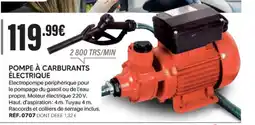 Shopix POMPE À CARBURANTS ÉLECTRIQUE offre