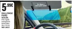 Shopix RALLONGE PARE- SOLEIL offre