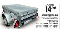 Shopix BÂCHE REMORQUE offre