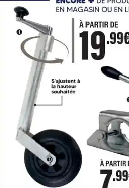 Shopix ROUE JOCKEY PLEINE offre