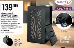 Shopix RÉSERVOIR À GRANULÉS ÉBÈNE offre