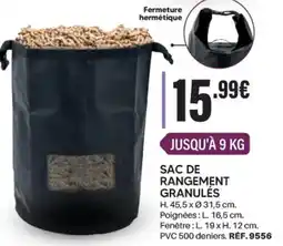 Shopix SAC DE RANGEMENT GRANULÉS offre