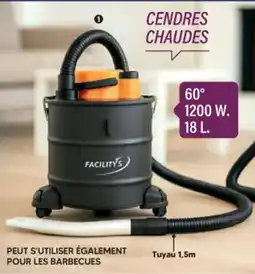 Shopix ASPIRATEURS À CENDRES CHAUDES 600 W. offre