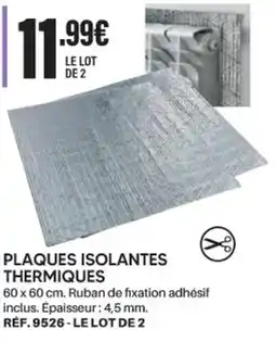 Shopix PLAQUES ISOLANTES THERMIQUES offre