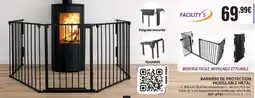 Shopix BARRIÈRE DE PROTECTION MODULABLE MÉTAL offre