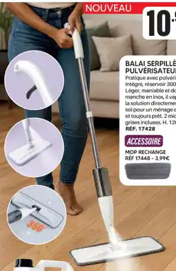 Shopix BALAI SERPILLÈRE PULVÉRISATEUR offre
