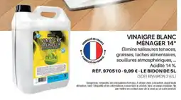 Shopix VINAIGRE BLANC MÉNAGER 14° offre