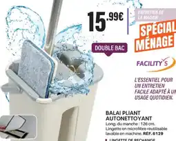 Shopix BALAI PLIANT AUTONETTOYANT offre