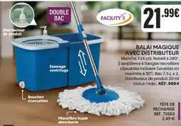 Shopix BALAI MAGIQUE AVEC DISTRIBUTEUR offre
