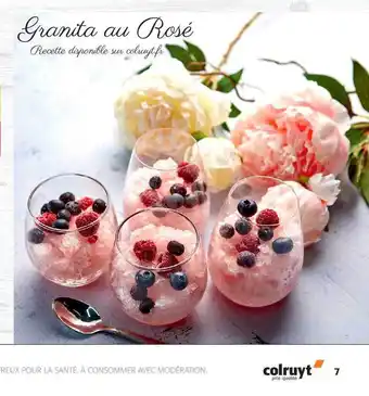 Colruyt Granita Au Rosé offre