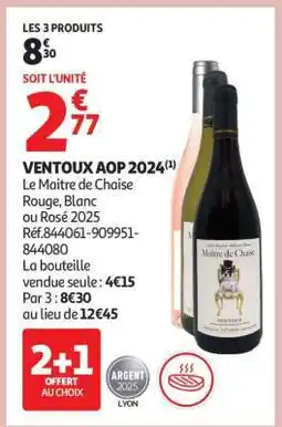 Auchan VENTOUX AOP 2024 offre