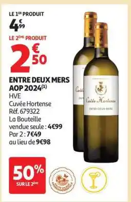 Auchan ENTRE DEUX MERS AOP 2024 offre