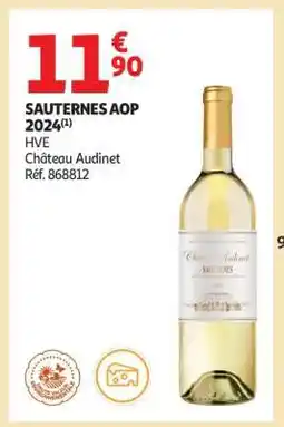 Auchan SAUTERNES AOP 2024 offre