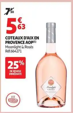 Auchan Coteaux D'aix En Provence Aop offre