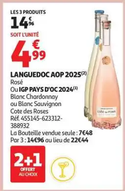 Auchan LANGUEDOC AOP 2025 offre