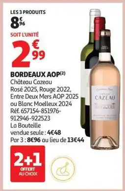 Auchan Bordeaux Aop offre
