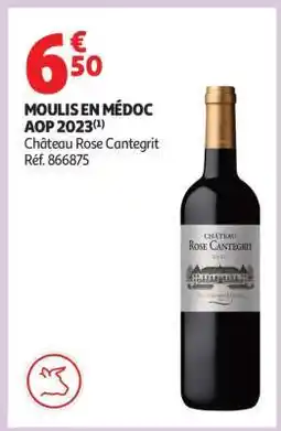 Auchan MOULIS EN MÉDOC AOP 2023 offre