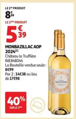 Auchan MONBAZILLAC AOP 2024 offre
