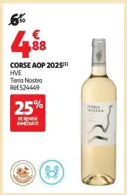 Auchan CORSE AOP 2025 offre