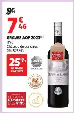 Auchan Graves Aop 2023 offre