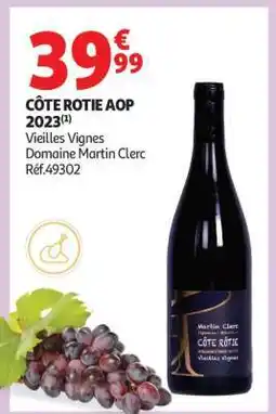 Auchan Côte Rotie Aop 2023 offre