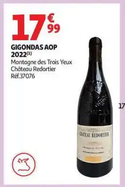 Auchan Gigondas Aop 2022 offre