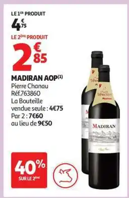 Auchan Madiran Aop offre