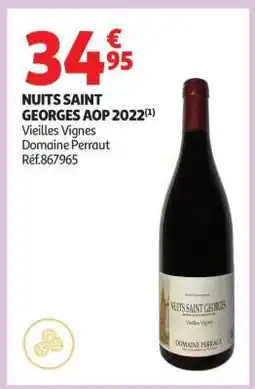 Auchan Nuits Saint Georges Aop 2022 offre