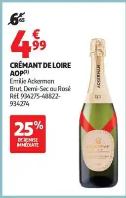 Auchan Cremant De Loire Aop offre