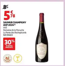 Auchan Saumur Champigny Aop 2024 offre